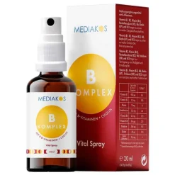 Vitamin B Komplex Mediakos Vital Spray vegan, 20 ml