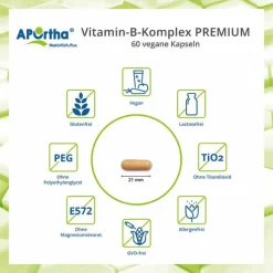 Vitamin B Komplex Premium Tabletten, 60 St