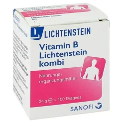 Vitamin B Lichtenstein Kombi Dragees, 100 St