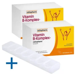 Ratiopharm Vitamin B-Komplex Kapseln, 2x120 St> Vitamin B Komplex