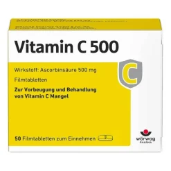 Vitamin C 500 Filmtabletten, 50 St