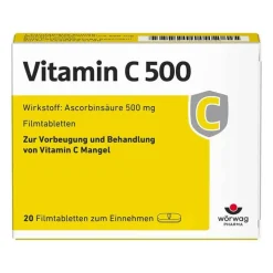 Vitamin C 500 Filmtabletten, 20 St