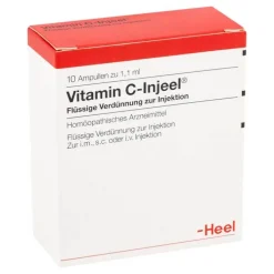 Injeel Vitamin C Ampullen, 10 St> Heel