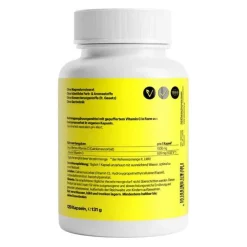 Zein Pharma Vitamin C Kapseln 1000 mg gepuffert, 120 St> Vitamin C (Ascorbinsäure)
