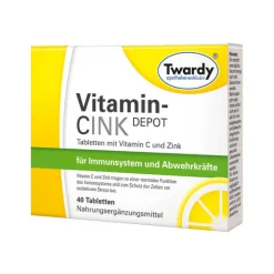 Twardy Vitamin Cink Depot Tabletten, 40 St> Zink