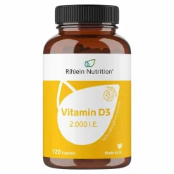 Vitamin D3 2.000 I.E. Kapseln, 120 St