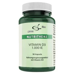 Green line Nutritheke Vitamin D3 1.000 I.E. Kapseln, 90 St> Vitamin D (Colecalciferol)