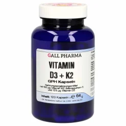 Vitamin D3 + K2 GPH Kapseln, 120 St
