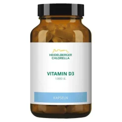 Heidelberger Chlorella Vitamin D3 Kapseln, 120 St> Vitamin D (Colecalciferol)