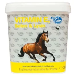 Nutrilabs Vitamin E Selen & Lysin Pulver für Pferde, 3 kg> Pferde