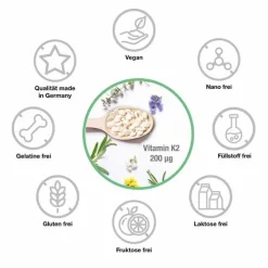 Vitabay Vitamin K2 200 µg MK-7 vegan Tabletten, 240 St> Vitamin K