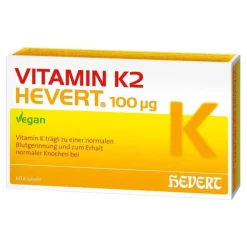 Vitamin K2 Hevert 100 µg Kapseln, 60 St