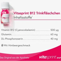 Vitasprint B12 Trinkfläschchen, 4 St> Vitamin B12 (Cobalamin)