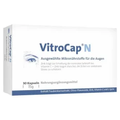 VitroCap N Kapseln, 30 St> Augenvitamine