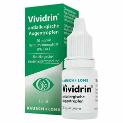 Vividrin ® antiallergische Augentropfen, 10 ml> Augentropfen Allergie|Allergie Medikamente