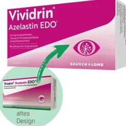 Vividrin® Azelastin EDO® Akuthilfe bei Heuschnupfen und Allergien, 20X0.6 ml