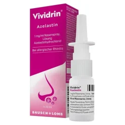 Vividrin ® Azelastin Nasenspray Akuthilfe bei Heuschnupfen und Allergien, 10 ml> Nasenspray Allergie|Allergie Medikamente