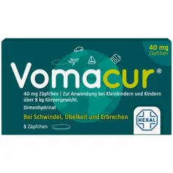 Vomacur® 40 mg Zäpfchen, 5 St