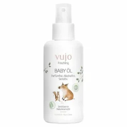 Vujo Frischling Baby Öl, 100 ml>Kinder Haut- & Haarpflege|Für Kinder