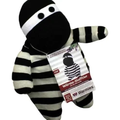 Warmies Pop Ganove schwarz / weiß gestreift, 1 St> Wärmetiere