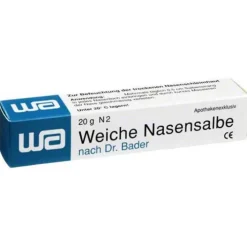 Wa Weiche Nasensalbe n. Dr. Bad, 20 g> Nasensalbe|Schnupfen & Nasennebenhöhlen