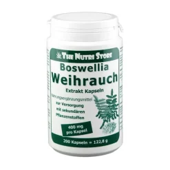 The Nutri Store Weihrauch 400 mg Extrakt veget. Kapseln, 200 St> Weihrauch