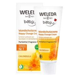 Weleda Calendula Wundschutzcreme parfümfrei, 75 ml>Kinder Haut- & Haarpflege|Spezielle Anwendungen