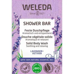 Weleda feste Duschpflege Lavender + Vetiver, 75 g> Spezielle Anwendungen|Duschgele
