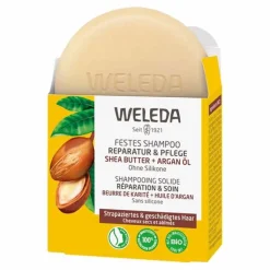 Weleda festes Shampoo Reparatur & Pflege, 50 g