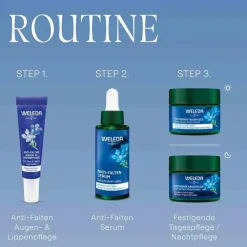 Weleda festigende Nachtpflege blauer Enzian & Edelweiss, 40 ml