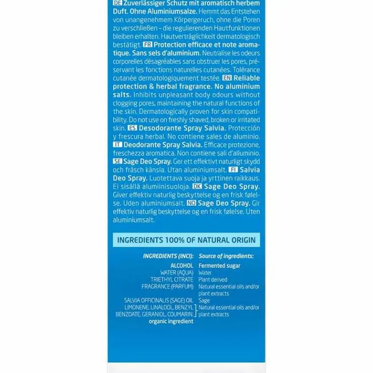 Weleda Herbal Fresh Deo Spray Salbei, 100 ml