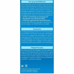 Weleda Herbal Fresh Deo Spray Salbei Nachfüllflasche, 200 ml