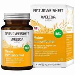 Weleda Naturweisheit Meine Immunformel Kapseln, 46 St> Zink|Vitamin C (Ascorbinsäure)