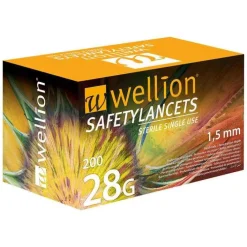 Wellion ® Safetylancets 28G, 200 St> Lanzetten & Stechhilfen