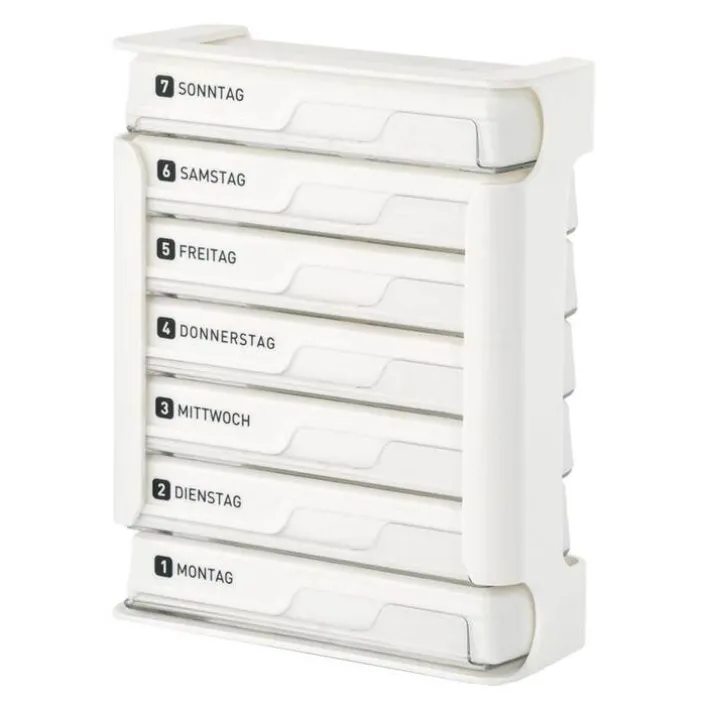 Wepa 7 Tage Compact Wochenmagazin weiß, 1 St> Dosierer & Zerteiler