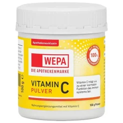 Wepa Vitamin C Pulver Dose, 100 g