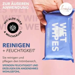 Loovara Wet Wipes Intimpflege-Tücher, 40 St><noscript><img width=