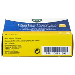 WICK Husten Pastillen gegen Reizhusten, 12 St