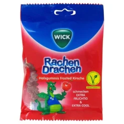 WICK RachenDrachen Halsgummis Kirsche, 75 g