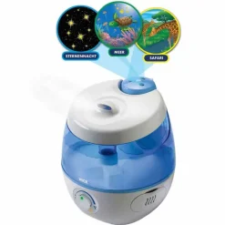 WICK SweetDreams 2-in-1 Ultraschall Luftbefeuchter mit Lichtprojektion, 1 St