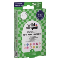 Wild Stripes Anti-Pickel Patches Groovy Recover, 24 St> Spezialpflaster|Unreine Haut