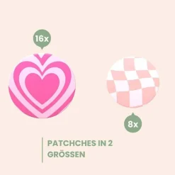 Wild Stripes Anti-Pickel Patches Groovy Recover, 24 St><noscript><img width=