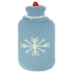 CareLiv Wärmflasche Gummi 2 l mit Rollkragenpullover Bezug, 1 St> Wärmflasche