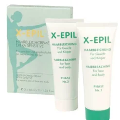 X-Epil Haarbleichcreme, 2X40 ml> Enthaarung