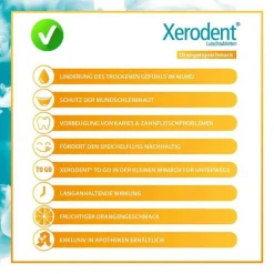 Xerodent Orange Lutschtabletten, 90 St
