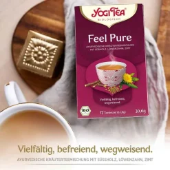 Yogi Tea Feel Pure Bio Teebeutel, 17X1.8 g> Yogi Tee
