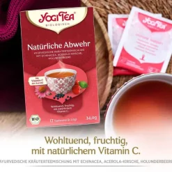Yogi Tea Natürliche Abwehr Filterbeutel, 17X1.8 g> Yogi Tee|Kräutertee