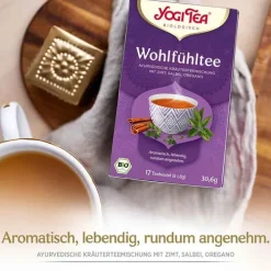 Yogi Tea Wohlfühl Bio, 17X1.8 g> Yogi Tee|Bio Tee