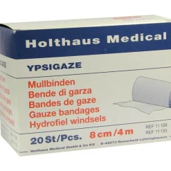 Ypsigaze Mullbinde 8cmx4m, 20 St