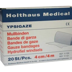 Ypsigaze Mullbinde 4cmx4m, 20 St